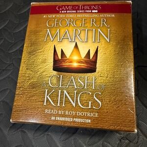 George R.R. Martin A Clash of Kings‎ Audiobook 30 CD Box Set Unabridged Book Two